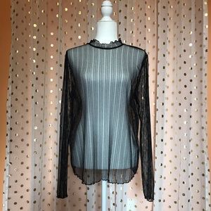 Forever21 transparent blouse